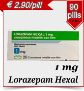 Lorazepam hexal 1 mg