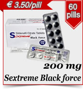 Sextreme black Force 200 mg